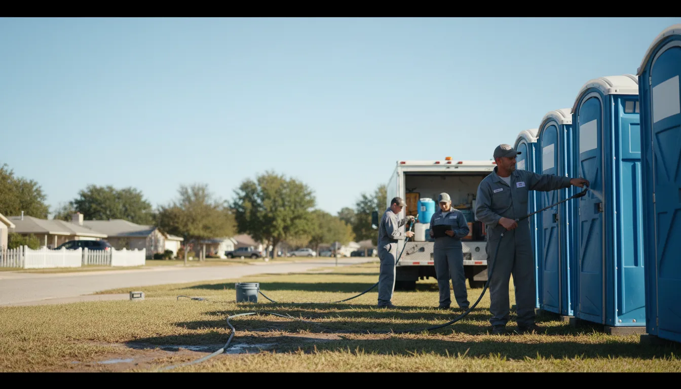 Long-Term Portable Toilet Rental in Tignall, GA near me